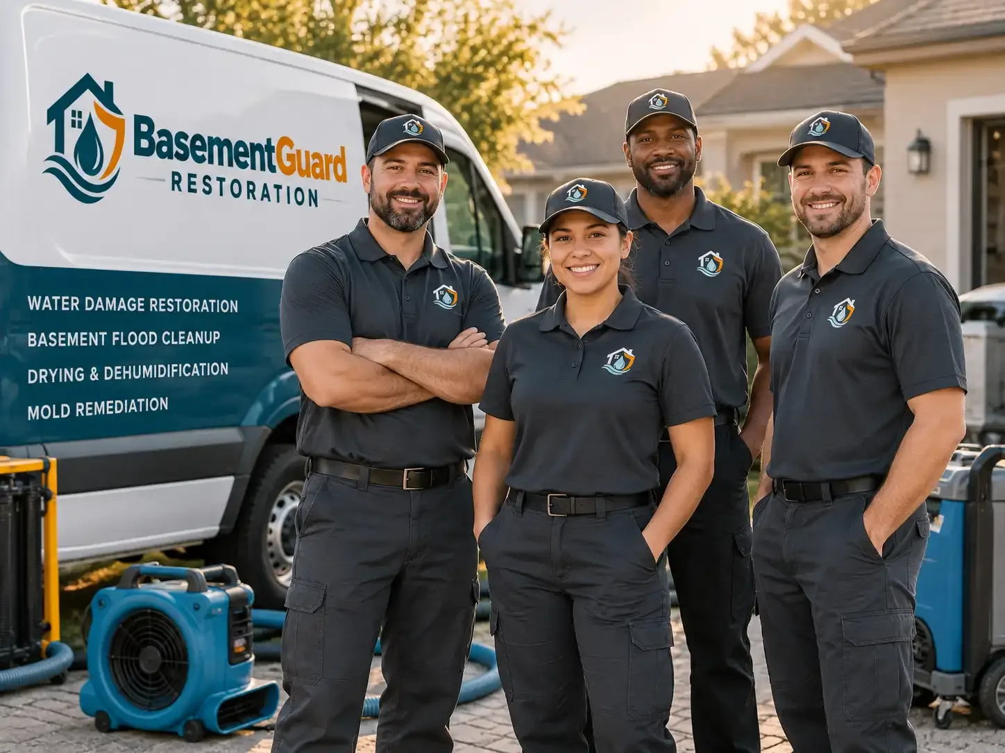 Basement Water Damage Restoration company in Spruce, MI